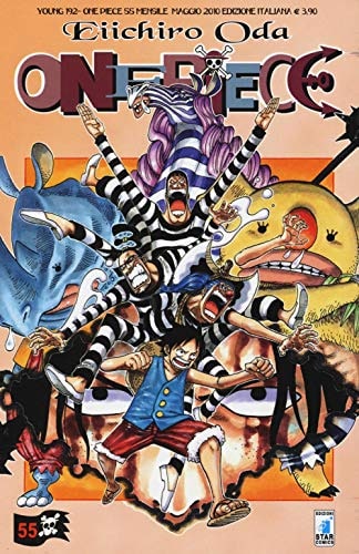 Copertina del manga One Piece 55 - Young vol. 192, edizione italiana Star Comics di Eiichiro Oda