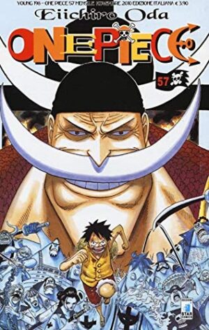 Copertina del manga One Piece 57 - Young vol. 198, edizione italiana Star Comics di Eiichiro Oda