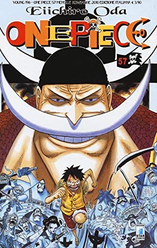Copertina del manga One Piece 57 - Young vol. 198, edizione italiana Star Comics di Eiichiro Oda