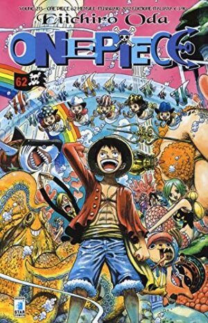Copertina del manga One Piece 62 - Young vol. 213, edizione italiana Star Comics di Eiichiro Oda