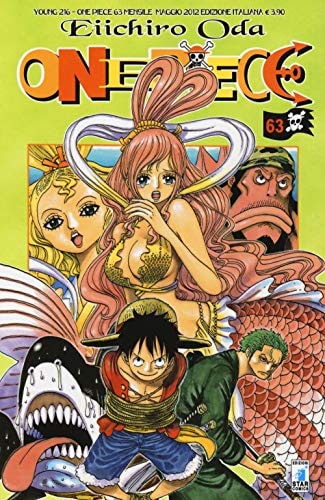 Copertina del manga One Piece 63 - Young vol. 216, edizione italiana Star Comics di Eiichiro Oda