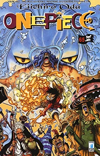 Copertina del manga One Piece 65 - Young vol. 222, edizione italiana Star Comics di Eiichiro Oda