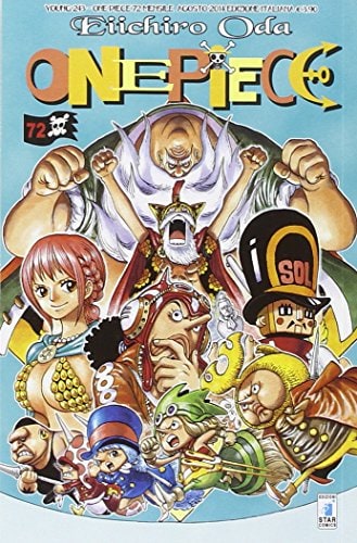 Copertina del manga One Piece 72 - Young vol. 243, edizione italiana Star Comics di Eiichiro Oda