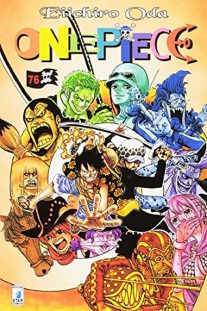 Copertina del manga One Piece 76 - Young vol. 256, edizione italiana Star Comics di Eiichiro Oda