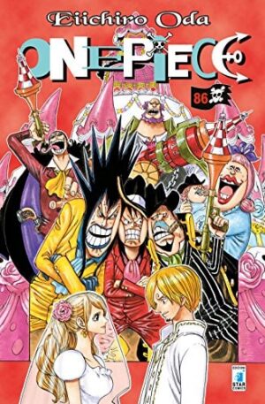 Copertina del manga One Piece 86 - Young vol. 288, edizione italiana Star Comics di Eiichiro Oda