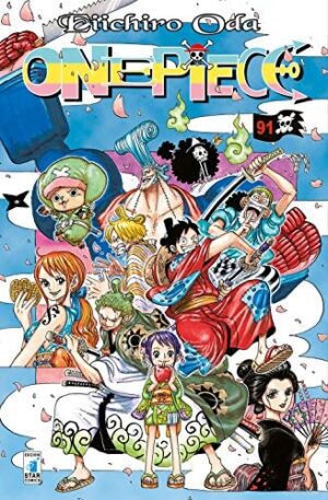 Copertina del manga One Piece 91 - Young vol. 303, edizione italiana Star Comics di Eiichiro Oda