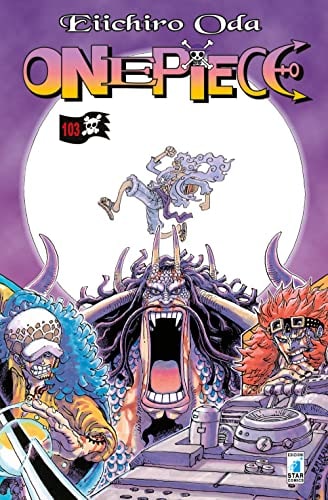 Copertina del manga One Piece 103 - Young vol. 340, edizione italiana Star Comics di Eiichiro Oda