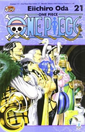 Copertina del manga One Piece New Ed. 21 - Greatest vol. 117, edizione italiana Star Comics di Eiichiro Oda