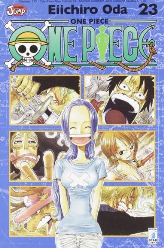 Copertina del manga One Piece New Ed. 23 - Greatest vol. 119, edizione italiana Star Comics di Eiichiro Oda