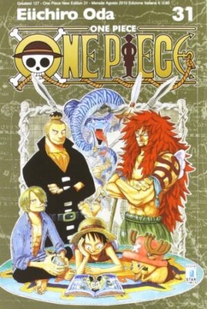 Copertina del manga One Piece New Ed. 31 - Greatest vol. 127, edizione italiana Star Comics di Eiichiro Oda