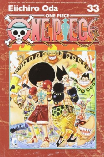 Copertina del manga One Piece New Ed. 33 - Greatest vol. 129, edizione italiana Star Comics di Eiichiro Oda