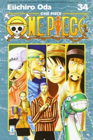Copertina del manga One Piece New Ed. 34 - Greatest vol. 130, edizione italiana Star Comics di Eiichiro Oda