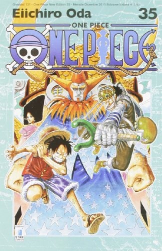 Copertina del manga One Piece New Ed. 35 - Greatest vol. 131, edizione italiana Star Comics di Eiichiro Oda