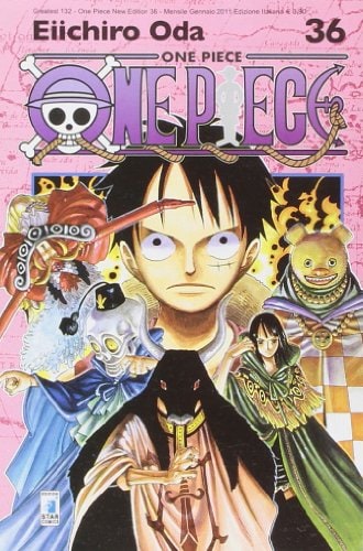 Copertina del manga One Piece New Ed. 36 - Greatest vol. 132, edizione italiana Star Comics di Eiichiro Oda