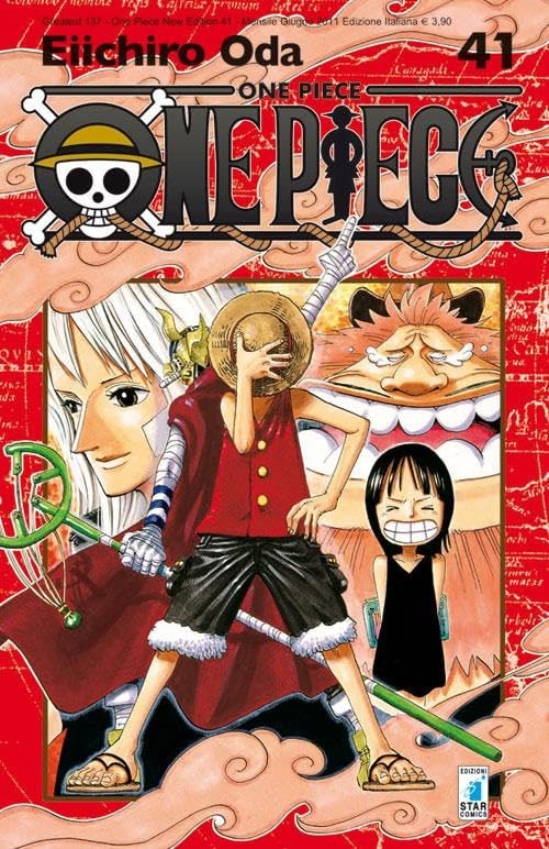 Copertina del manga One Piece New Ed. 41 - Greatest vol. 137, edizione italiana Star Comics di Eiichiro Oda