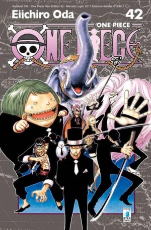 Copertina del manga One Piece New Ed. 42 - Greatest vol. 138, edizione italiana Star Comics di Eiichiro Oda