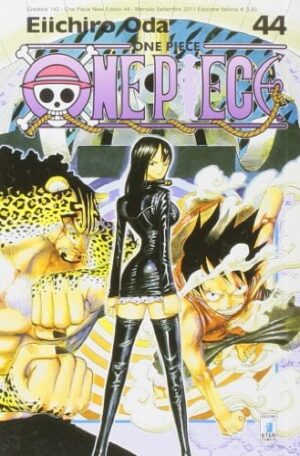 Copertina del manga One Piece New Ed. 44 - Greatest vol. 140, edizione italiana Star Comics di Eiichiro Oda