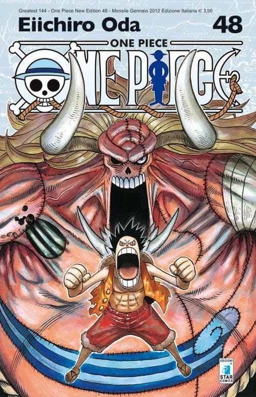 Copertina del manga One Piece New Ed. 48 - Greatest vol. 144, edizione italiana Star Comics di Eiichiro Oda