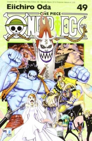 Copertina del manga One Piece New Ed. 49 - Greatest vol. 146, edizione italiana Star Comics di Eiichiro Oda