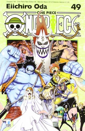 Copertina del manga One Piece New Ed. 49 - Greatest vol. 146, edizione italiana Star Comics di Eiichiro Oda