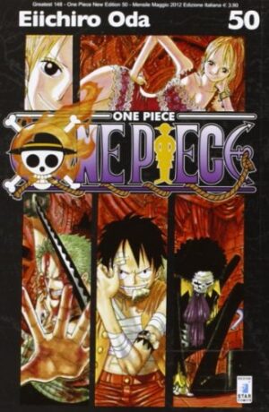 Copertina del manga One Piece New Ed. 50 - Greatest vol. 148, edizione italiana Star Comics di Eiichiro Oda