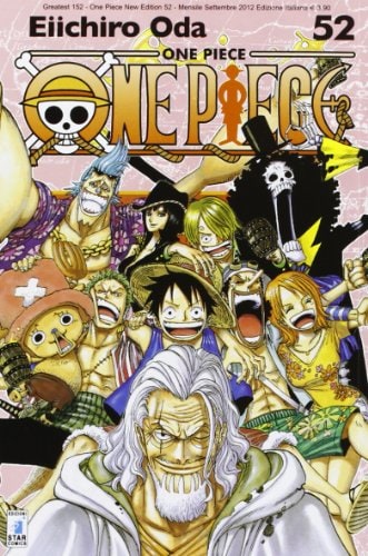 Copertina del manga One Piece New Ed. 52 - Greatest vol. 152, edizione italiana Star Comics di Eiichiro Oda