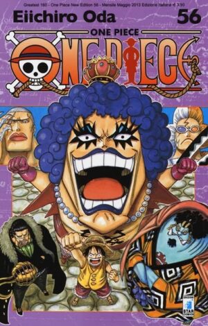 Copertina del manga One Piece New Ed. 56 - Greatest vol. 160, edizione italiana Star Comics di Eiichiro Oda