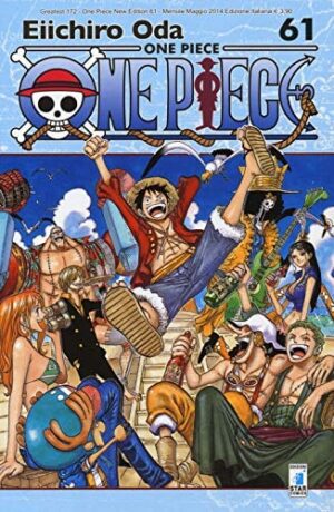 Copertina del manga One Piece New Ed. 61 - Greatest vol. 172, edizione italiana Star Comics di Eiichiro Oda