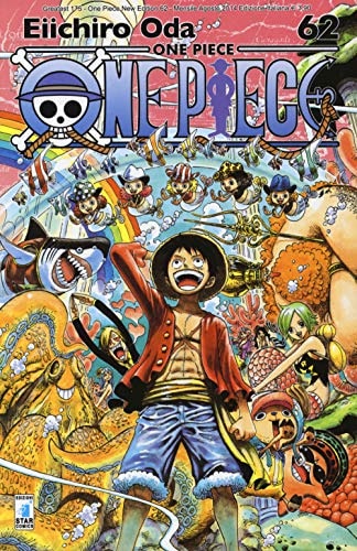 Copertina del manga One Piece New Ed. 62 - Greatest vol. 175, edizione italiana Star Comics di Eiichiro Oda