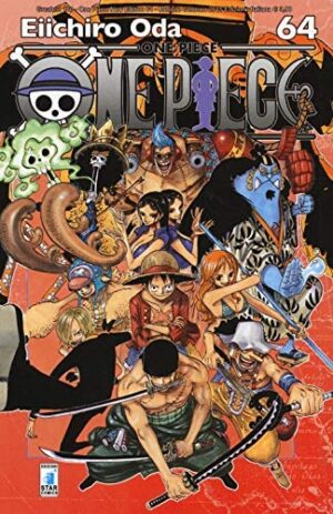 Copertina del manga One Piece New Ed. 64 - Greatest vol. 180, edizione italiana Star Comics di Eiichiro Oda