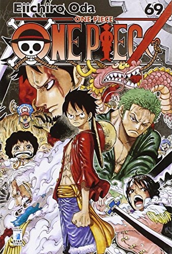Copertina del manga One Piece New Ed. 69 - Greatest vol. 195, edizione italiana Star Comics di Eiichiro Oda