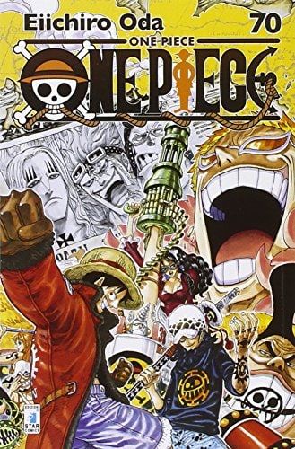 Copertina del manga One Piece New Ed. 70 - Greatest vol. 198, edizione italiana Star Comics di E. Oda