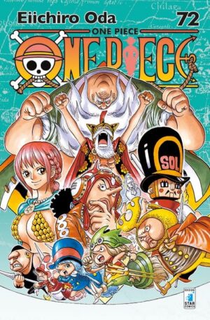 Copertina del manga One Piece New Ed. 72 - Greatest vol. 204, edizione italiana Star Comics di Eiichiro Oda
