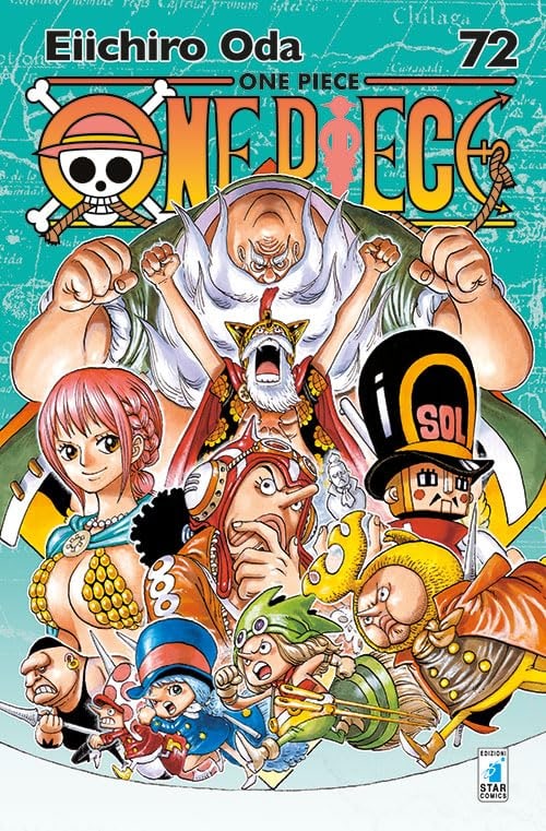 Copertina del manga One Piece New Ed. 72 - Greatest vol. 204, edizione italiana Star Comics di Eiichiro Oda
