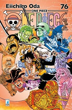 Copertina del manga One Piece New Ed. 76 - Greatest vol. 218, edizione italiana Star Comics di Eiichiro Oda