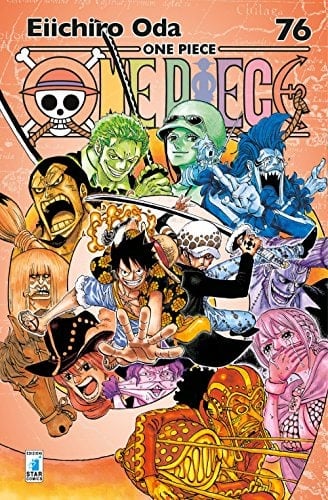 Copertina del manga One Piece New Ed. 76 - Greatest vol. 218, edizione italiana Star Comics di Eiichiro Oda