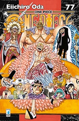 Copertina del manga One Piece New Ed. 77 - Greatest vol. 222, edizione italiana Star Comics di Eiichiro Oda