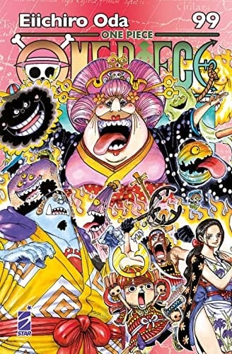Copertina del manga One Piece New Ed. vol. 99, edizione italiana Star Comics di Eiichiro Oda