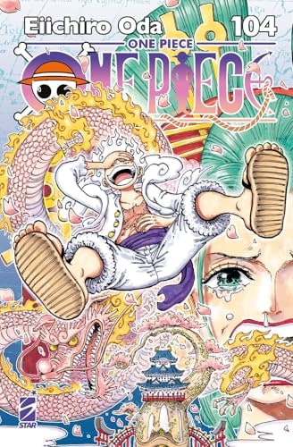 Copertina del manga One Piece New Ed.104, edizione italiana Star Comics di Eiichiro Oda