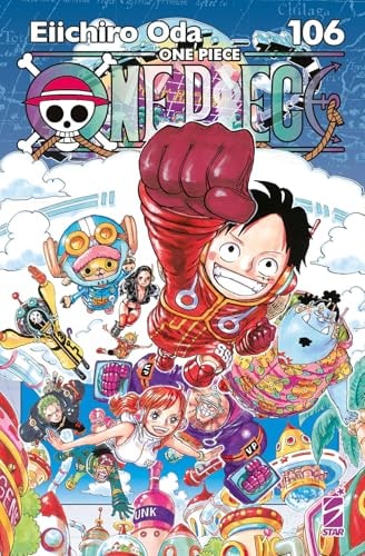 Copertina del manga One Piece New Ed. vol. 106, edizione italiana Star Comics di Eiichiro Oda
