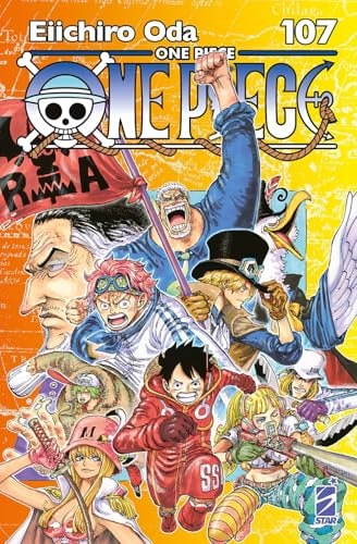 Copertina del manga One Piece New Ed. vol. 107, edizione italiana Star Comics di Eiichiro Oda