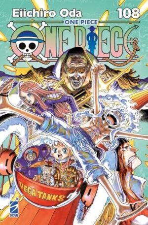Copertina del manga One Piece New Ed. vol. 108, edizione italiana Star Comics di Eiichiro Oda