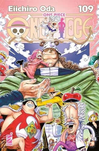 Copertina del manga One Piece New Ed. vol. 109, edizione italiana Star Comics di Eiichiro Oda