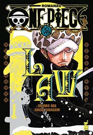 Copertina del manga One Piece Novel Law, edizione italiana Star Comics di Eiichiro Oda & Shusei Sakagami