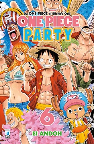Copertina del manga One Piece Party vol. 6, edizione italiana Star Comics di Ei Andoh & Eiichiro Oda