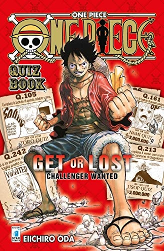 Copertina del manga One Piece Quiz Book vol. 1, edizione italiana Star Comics di Eiichiro Oda