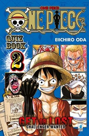 Copertina del manga One Piece Quiz Book vol. 2, edizione italiana Star Comics di Eiichiro Oda