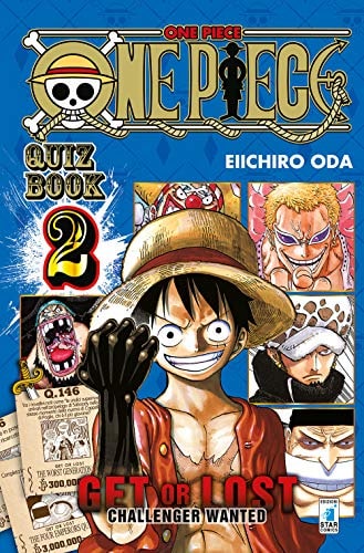 Copertina del manga One Piece Quiz Book vol. 2, edizione italiana Star Comics di Eiichiro Oda