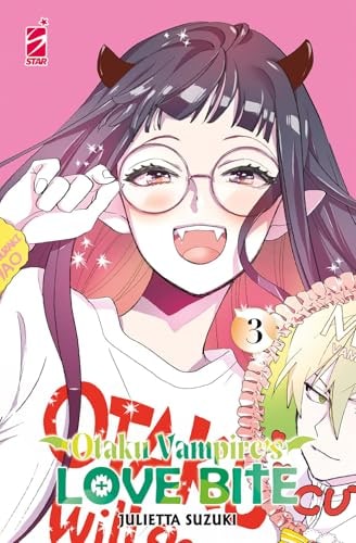 Copertina del manga Otaku Vampire's Love Bite vol. 3, edizione italiana Star Comics di Julietta Suzuki