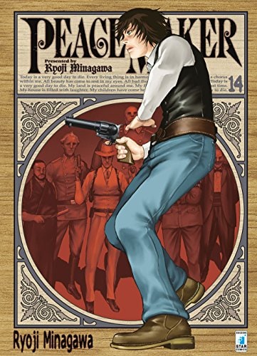 Copertina del manga Peace Maker vol. 14, edizione italiana Star Comics di Ryoji Minagawa